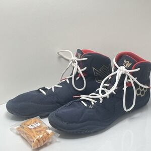 Rudis JB1 Navy Adult Lace Up Athletic Wrestling Shoes Sneakers Mens Size 15